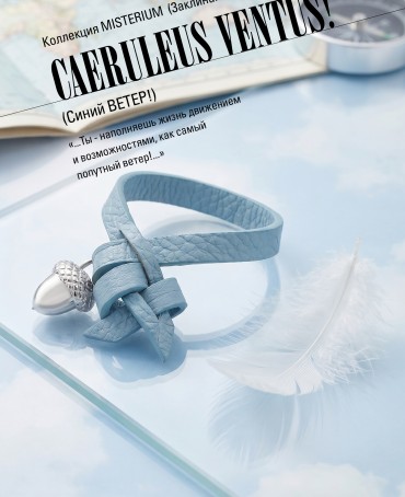 Ремешок на сумку-БРАСЛЕТ-Брелок Унисекс Ag-CAERULEUS VENTUS!